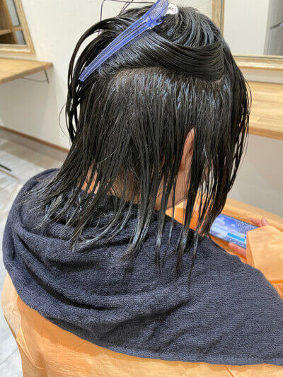 【奈良 広陵】自然な縮毛矯正【リアン式ストレート】の仕上がりが綺麗