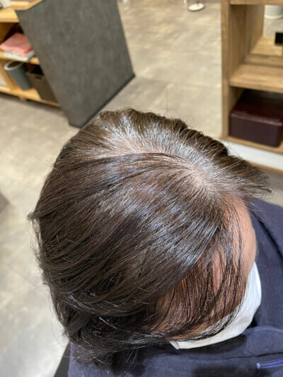 【奈良 広陵】白髪ぼかしが気になる方へ！ハイライトを入れていいパターンと全体ブリーチで白髪染めを剥がすパターンの違い